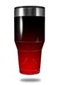 Skin Decal Wrap for Walmart Ozark Trail Tumblers 40oz Smooth Fades Red Black (TUMBLER NOT INCLUDED)