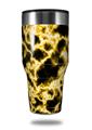 Skin Decal Wrap for Walmart Ozark Trail Tumblers 40oz Electrify Yellow (TUMBLER NOT INCLUDED)