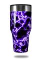Skin Decal Wrap for Walmart Ozark Trail Tumblers 40oz Electrify Purple (TUMBLER NOT INCLUDED)