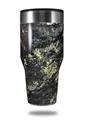 Skin Decal Wrap for Walmart Ozark Trail Tumblers 40oz Marble Granite 03 Black (TUMBLER NOT INCLUDED)