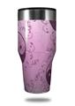 Skin Decal Wrap for Walmart Ozark Trail Tumblers 40oz Feminine Yin Yang Purple (TUMBLER NOT INCLUDED)