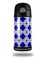 Skin Decal Wrap for Thermos Funtainer 12oz Bottle Boxed Royal Blue (BOTTLE NOT INCLUDED)