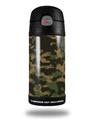 Skin Decal Wrap for Thermos Funtainer 12oz Bottle WraptorCamo Digital Camo Timber (BOTTLE NOT INCLUDED)