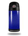 Skin Decal Wrap for Thermos Funtainer 12oz Bottle Raining Blue (BOTTLE NOT INCLUDED)