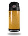 Skin Decal Wrap for Thermos Funtainer 12oz Bottle Raining Orange (BOTTLE NOT INCLUDED)