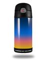 Skin Decal Wrap for Thermos Funtainer 12oz Bottle Smooth Fades Sunset (BOTTLE NOT INCLUDED)