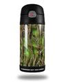 Skin Decal Wrap for Thermos Funtainer 12oz Bottle WraptorCamo Grassy Marsh Camo Neon Green (BOTTLE NOT INCLUDED)