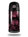 Skin Decal Wrap for Thermos Funtainer 12oz Bottle Skulls Confetti Pink (BOTTLE NOT INCLUDED)