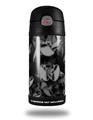 Skin Decal Wrap for Thermos Funtainer 12oz Bottle Skulls Confetti White (BOTTLE NOT INCLUDED)