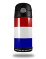 Skin Decal Wrap for Thermos Funtainer 12oz Bottle Red White and Blue (BOTTLE NOT INCLUDED)