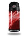 Skin Decal Wrap for Thermos Funtainer 12oz Bottle Mystic Vortex Red (BOTTLE NOT INCLUDED)