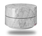 Skin Decal Wrap for Google WiFi Original Marble Granite 09 White Gray (GOOGLE WIFI NOT INCLUDED)