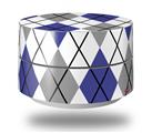 Skin Decal Wrap for Google WiFi Original Argyle Blue and Gray (GOOGLE WIFI NOT INCLUDED)