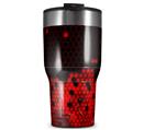 WraptorSkinz Skin Wrap compatible with 2017 and newer RTIC Tumblers 30oz HEX Red (TUMBLER NOT INCLUDED)