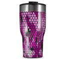 WraptorSkinz Skin Wrap compatible with 2017 and newer RTIC Tumblers 30oz HEX Mesh Camo 01 Pink (TUMBLER NOT INCLUDED)
