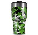 WraptorSkinz Skin Wrap compatible with 2017 and newer RTIC Tumblers 30oz WraptorCamo Digital Camo Green (TUMBLER NOT INCLUDED)