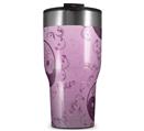 WraptorSkinz Skin Wrap compatible with 2017 and newer RTIC Tumblers 30oz Feminine Yin Yang Purple (TUMBLER NOT INCLUDED)