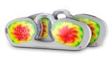 Decal Style Vinyl Skin Wrap 2 Pack for Nooz Glasses Rectangle Case Tie Dye  (NOOZ NOT INCLUDED)