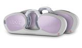 Decal Style Vinyl Skin Wrap 2 Pack for Nooz Glasses Rectangle Case Solids Collection Lavender  (NOOZ NOT INCLUDED)
