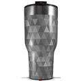 Skin Wrap Decal for 2017 RTIC Tumblers 40oz Triangle Mosaic Gray (TUMBLER NOT INCLUDED)