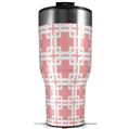 Skin Wrap Decal for 2017 RTIC Tumblers 40oz Boxed Pink (TUMBLER NOT INCLUDED)