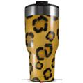 Skin Wrap Decal for 2017 RTIC Tumblers 40oz Leopard Skin (TUMBLER NOT INCLUDED)