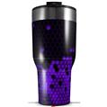 Skin Wrap Decal for 2017 RTIC Tumblers 40oz HEX Purple (TUMBLER NOT INCLUDED)