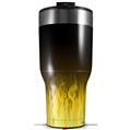 Skin Wrap Decal for 2017 RTIC Tumblers 40oz Fire Yellow (TUMBLER NOT INCLUDED)