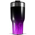 Skin Wrap Decal for 2017 RTIC Tumblers 40oz Fire Purple (TUMBLER NOT INCLUDED)