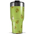 Skin Wrap Decal for 2017 RTIC Tumblers 40oz Anchors Away Sage Green (TUMBLER NOT INCLUDED)