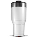 Skin Wrap Decal for 2017 RTIC Tumblers 40oz Solids Collection White (TUMBLER NOT INCLUDED)