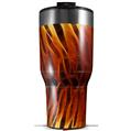 Skin Wrap Decal for 2017 RTIC Tumblers 40oz Fractal Fur Tiger (TUMBLER NOT INCLUDED)