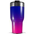 Skin Wrap Decal for 2017 RTIC Tumblers 40oz Smooth Fades Hot Pink Blue (TUMBLER NOT INCLUDED)