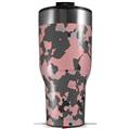 Skin Wrap Decal for 2017 RTIC Tumblers 40oz WraptorCamo Old School Camouflage Camo Pink (TUMBLER NOT INCLUDED)