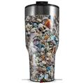 Skin Wrap Decal for 2017 RTIC Tumblers 40oz Sea Shells (TUMBLER NOT INCLUDED)