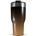Skin Wrap Decal for 2017 RTIC Tumblers 40oz Smooth Fades Bronze Black (TUMBLER NOT INCLUDED)