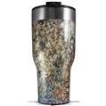 Skin Wrap Decal for 2017 RTIC Tumblers 40oz Marble Granite 05 Speckled (TUMBLER NOT INCLUDED)