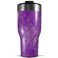 Skin Wrap Decal for 2017 RTIC Tumblers 40oz Stardust Purple (TUMBLER NOT INCLUDED)