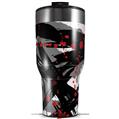 Skin Wrap Decal for 2017 RTIC Tumblers 40oz Abstract 02 Red (TUMBLER NOT INCLUDED)