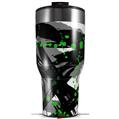 Skin Wrap Decal for 2017 RTIC Tumblers 40oz Abstract 02 Green (TUMBLER NOT INCLUDED)
