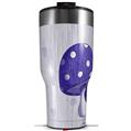 Skin Wrap Decal for 2017 RTIC Tumblers 40oz Mushrooms Purple (TUMBLER NOT INCLUDED)