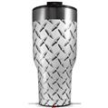 Skin Wrap Decal for 2017 RTIC Tumblers 40oz Diamond Plate Metal (TUMBLER NOT INCLUDED)