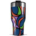 Skin Wrap Decal for 2017 RTIC Tumblers 40oz Crazy Dots 02 (TUMBLER NOT INCLUDED)