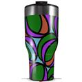 Skin Wrap Decal for 2017 RTIC Tumblers 40oz Crazy Dots 03 (TUMBLER NOT INCLUDED)