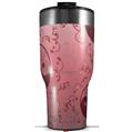 Skin Wrap Decal for 2017 RTIC Tumblers 40oz Feminine Yin Yang Red (TUMBLER NOT INCLUDED)