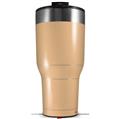 Skin Wrap Decal for 2017 RTIC Tumblers 40oz Solids Collection Peach (TUMBLER NOT INCLUDED)