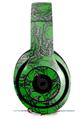 WraptorSkinz Skin Decal Wrap compatible with Beats Studio 2 and 3 Wired and Wireless Headphones Scattered Skulls Green Skin Only HEADPHONES NOT INCLUDED