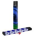 Skin Decal Wrap 2 Pack for Juul Vapes Alecias Swirl 01 Blue JUUL NOT INCLUDED