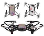 Skin Decal Wrap 2 Pack for DJI Ryze Tello Drone Pastel Abstract Pink and Blue DRONE NOT INCLUDED