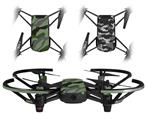 Skin Decal Wrap 2 Pack for DJI Ryze Tello Drone Camouflage Green DRONE NOT INCLUDED